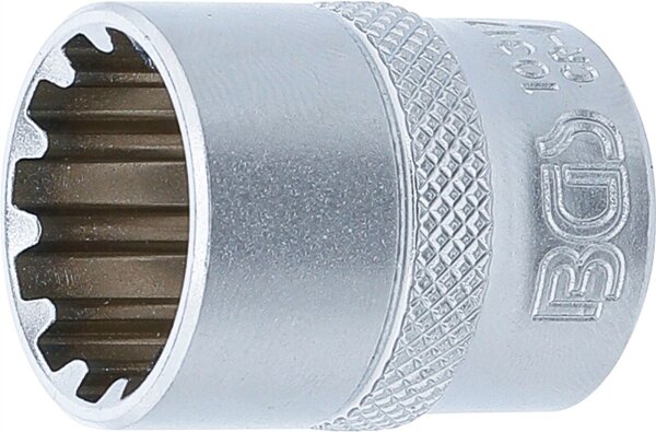Steckschlüssel-Einsatz Gear Lock | Antrieb Innenvierkant 10 mm (3/8") | SW 17 mm
