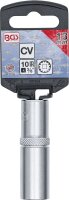Steckschlüssel-Einsatz Gear Lock, tief | Antrieb Innenvierkant 10 mm (3/8") | SW 13 mm