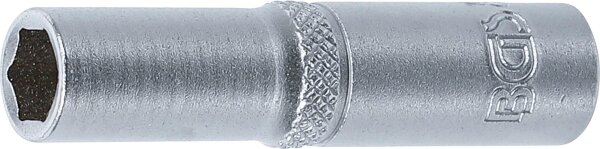 Steckschlüssel-Einsatz Sechskant, tief | Antrieb Innenvierkant 6,3 mm (1/4") | SW 7 mm
