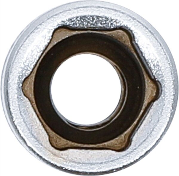Steckschlüssel-Einsatz Sechskant, tief | Antrieb Innenvierkant 6,3 mm (1/4") | SW 10 mm