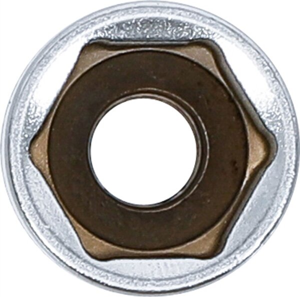 Steckschlüssel-Einsatz Sechskant, tief | Antrieb Innenvierkant 6,3 mm (1/4") | SW 12 mm