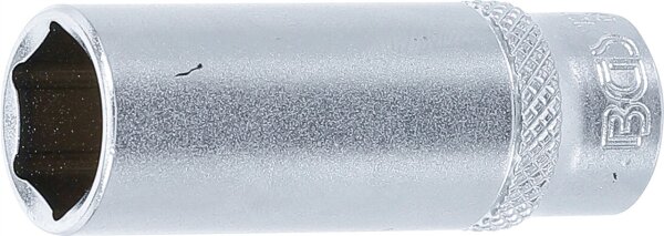 Steckschlüssel-Einsatz Sechskant, tief | Antrieb Innenvierkant 6,3 mm (1/4") | SW 13 mm
