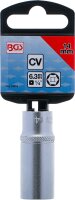 Steckschlüssel-Einsatz Sechskant, tief | Antrieb Innenvierkant 6,3 mm (1/4") | SW 14 mm