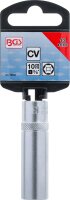 Steckschlüssel-Einsatz Sechskant, tief | Antrieb Innenvierkant 10 mm (3/8") | SW 13 mm