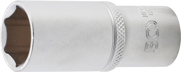 Steckschlüssel-Einsatz Sechskant, tief | Antrieb Innenvierkant 10 mm (3/8") | SW 19 mm