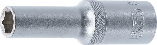Steckschlüssel-Einsatz Sechskant, tief | Antrieb Innenvierkant 12,5 mm (1/2") | SW 10 mm