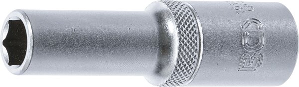 Steckschlüssel-Einsatz Sechskant, tief | Antrieb Innenvierkant 12,5 mm (1/2") | SW 11 mm