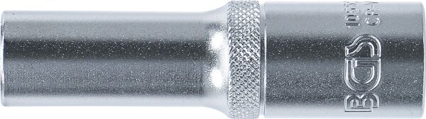 Steckschlüssel-Einsatz Sechskant, tief | Antrieb Innenvierkant 12,5 mm (1/2") | SW 12 mm