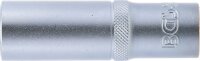Steckschlüssel-Einsatz Sechskant, tief | Antrieb Innenvierkant 12,5 mm (1/2") | SW 17 mm