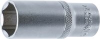 Steckschlüssel-Einsatz Sechskant, tief | Antrieb Innenvierkant 12,5 mm (1/2") | SW 24 mm