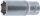 Steckschlüssel-Einsatz Sechskant, tief | Antrieb Innenvierkant 12,5 mm (1/2") | SW 24 mm