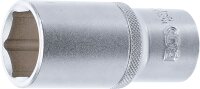 Steckschlüssel-Einsatz Sechskant, tief | Antrieb Innenvierkant 12,5 mm (1/2") | SW 26 mm