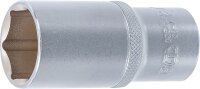 Steckschlüssel-Einsatz Sechskant, tief | Antrieb Innenvierkant 12,5 mm (1/2") | SW 27 mm