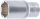 Steckschlüssel-Einsatz Sechskant, tief | Antrieb Innenvierkant 12,5 mm (1/2") | SW 30 mm
