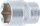 Steckschlüssel-Einsatz Sechskant | Antrieb Innenvierkant 10 mm (3/8") | SW 16 mm