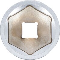 Steckschlüssel-Einsatz Sechskant | Antrieb Innenvierkant 10 mm (3/8") | SW 27 mm