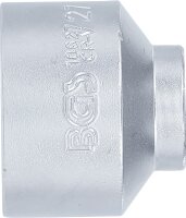 Steckschlüssel-Einsatz Sechskant | Antrieb Innenvierkant 10 mm (3/8") | SW 27 mm