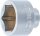Steckschlüssel-Einsatz Sechskant | Antrieb Innenvierkant 10 mm (3/8") | SW 27 mm