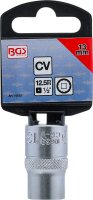 Steckschlüssel-Einsatz Zwölfkant | Antrieb Innenvierkant 12,5 mm (1/2") | SW 13 mm