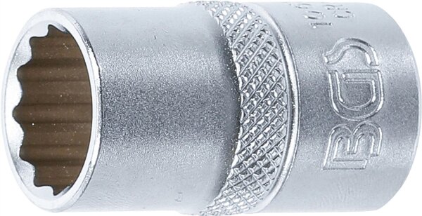 Steckschlüssel-Einsatz Zwölfkant | Antrieb Innenvierkant 12,5 mm (1/2") | SW 15 mm