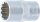 Steckschlüssel-Einsatz Zwölfkant | Antrieb Innenvierkant 12,5 mm (1/2") | SW 17 mm