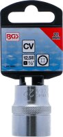 Steckschlüssel-Einsatz Zwölfkant | Antrieb Innenvierkant 12,5 mm (1/2") | SW 22 mm