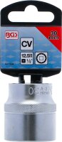 Steckschlüssel-Einsatz Zwölfkant | Antrieb Innenvierkant 12,5 mm (1/2") | SW 30 mm