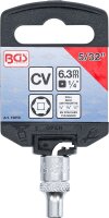 Steckschlüssel-Einsatz Sechskant | Antrieb Innenvierkant 6,3 mm (1/4") | SW 5/32"