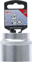 Steckschlüssel-Einsatz Zwölfkant | Antrieb Innenvierkant 12,5 mm (1/2") | SW 46 mm
