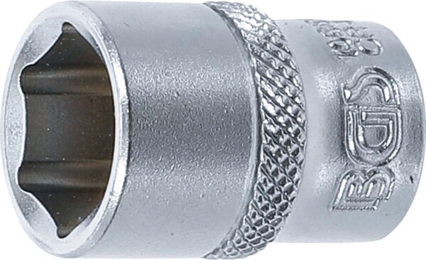 Steckschlüssel-Einsatz Sechskant | Antrieb Innenvierkant 6,3 mm (1/4") | SW 1/2"