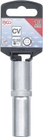 Steckschlüssel-Einsatz Zwölfkant, tief | Antrieb Innenvierkant 12,5 mm (1/2") | SW 13 mm