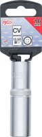 Steckschlüssel-Einsatz Zwölfkant, tief | Antrieb Innenvierkant 12,5 mm (1/2") | SW 16 mm