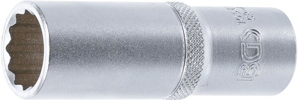 Steckschlüssel-Einsatz Zwölfkant, tief | Antrieb Innenvierkant 12,5 mm (1/2") | SW 18 mm
