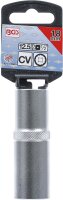 Steckschlüssel-Einsatz Zwölfkant, tief | Antrieb Innenvierkant 12,5 mm (1/2") | SW 18 mm