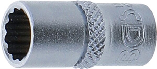 Steckschlüssel-Einsatz Zwölfkant | Antrieb Innenvierkant 6,3 mm (1/4") | SW 8 mm