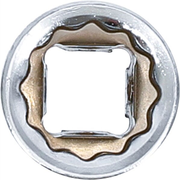 Steckschlüssel-Einsatz Zwölfkant | Antrieb Innenvierkant 6,3 mm (1/4") | SW 10 mm