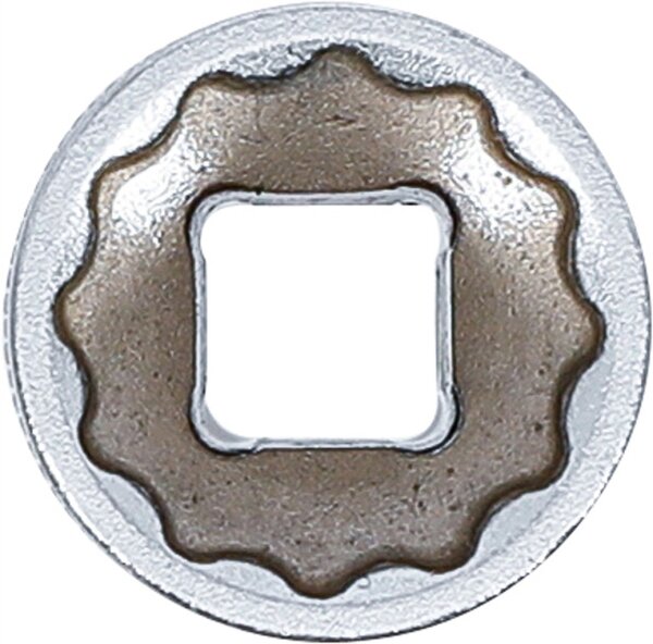 Steckschlüssel-Einsatz Zwölfkant | Antrieb Innenvierkant 6,3 mm (1/4") | SW 13 mm