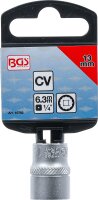 Steckschlüssel-Einsatz Zwölfkant | Antrieb Innenvierkant 6,3 mm (1/4") | SW 13 mm