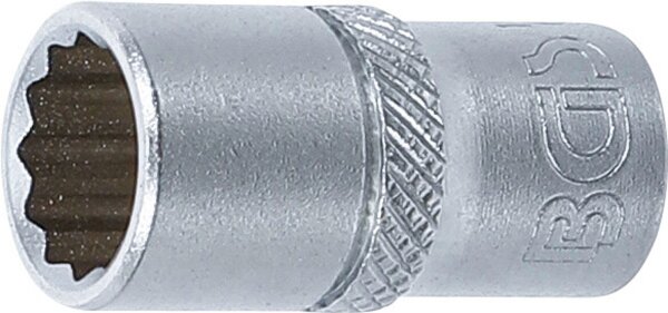 Steckschlüssel-Einsatz Zwölfkant | Antrieb Innenvierkant 6,3 mm (1/4") | SW 11/32"