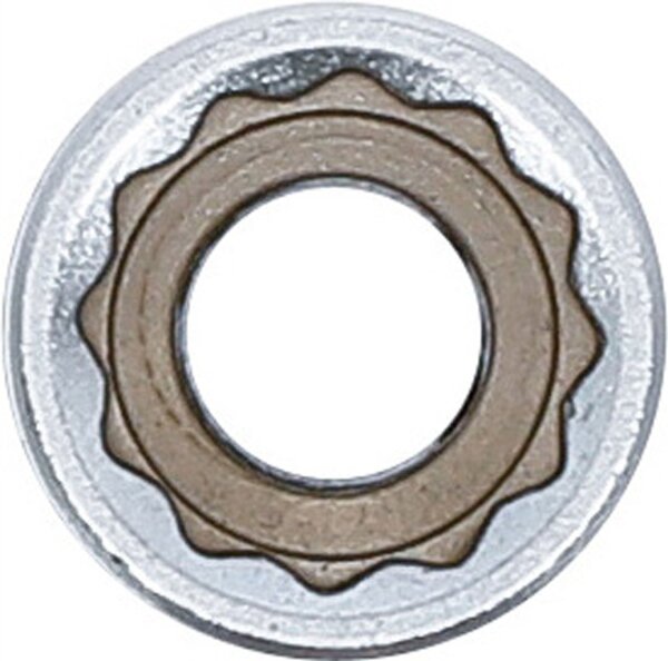 Steckschlüssel-Einsatz Zwölfkant | Antrieb Innenvierkant 6,3 mm (1/4") | SW 11/32"