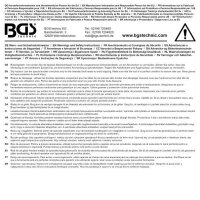 Spezial-Steckschlüssel-Einsatz-Satz, geschlitzt | Antrieb Innenvierkant 10 mm (3/8") | SW 10 - 19 mm | 7-tlg.