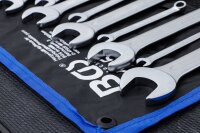 Maul-Ringschlüssel-Satz | Zollgrößen | SW 1/4" - 15/16" | 12-tlg.