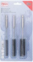 Honwerkzeug-Satz | flexibel | 6,3 mm (1/4") Schaft | Körnung 60/80 | 8 - 12 - 20 mm | 3-tlg.