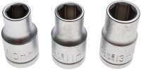 Steckschlüsseleinsatz-Satz | Antrieb 12,5 mm...