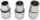 Steckschlüsseleinsatz-Satz | Antrieb 12,5 mm (1/2") | SW 10 - 11 - 13 mm | 3-tlg.