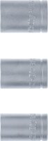 Steckschlüsseleinsatz-Satz | Antrieb 12,5 mm (1/2") | SW 15 - 17 - 19 mm | 3-tlg.