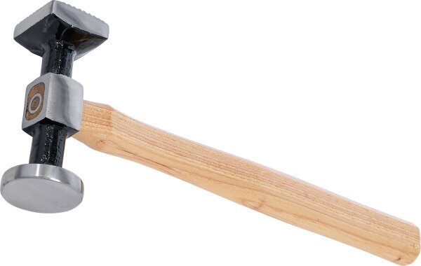 Karosseriehammer | runder, flacher Kopf / quadratischer, flacher Kopf