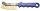 Bremssattelbürste | Messing | gebogen | 230 mm