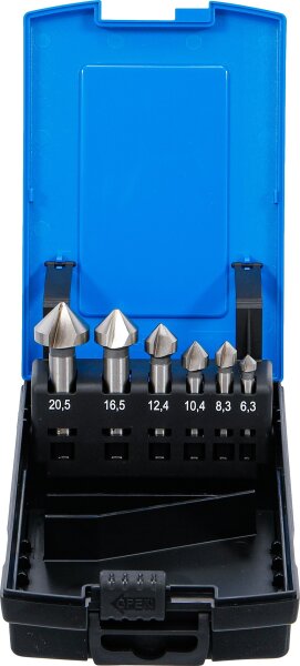 Kegelsenker-Satz | HSS | DIN 335 Form C | 6-tlg.