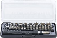 Bit- und Steckschlüssel-/Winkelschrauber-Satz | Antrieb 6,3 mm (1/4") | 26-tlg.